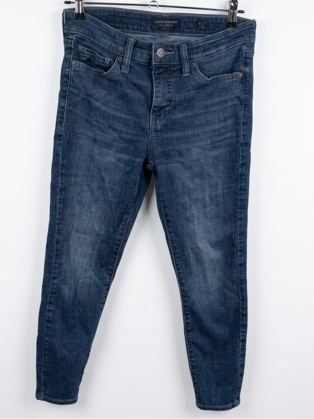 Lucky Brand Women’s Ava Dark Blue Cropped Jeans 6/28